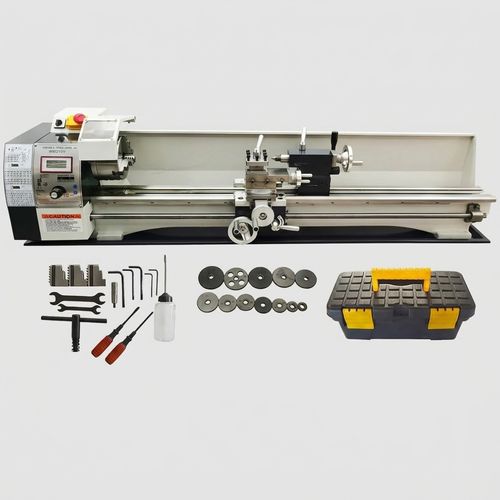 EQCOTWEA Metal Lathe 8x39 Benchtop