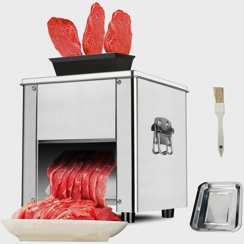 EQCOTWEA 850W Electric Meat Cutter Slicer