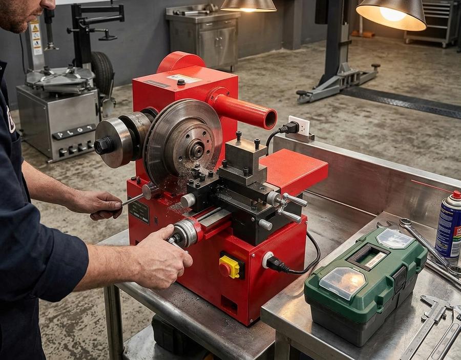 EQCOTWEA brake lathe resurfacing rotor