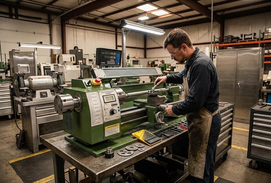 EQCOTWEA metal lathe precision machining steel coupling